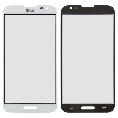 Скло корпуса для LG E980, біле