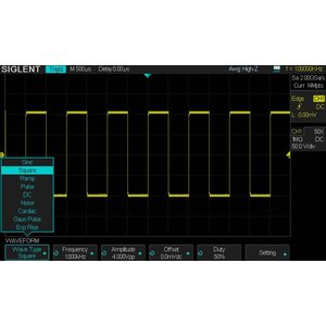 Генератор сигналів SIGLENT SDS 2000X FG ключ активації  для SIGLENT SDS2000X