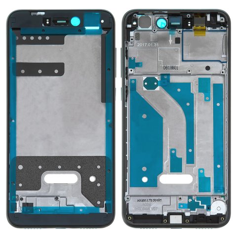 Середня частина корпусу для Huawei P8 Lite 2017 , чорна