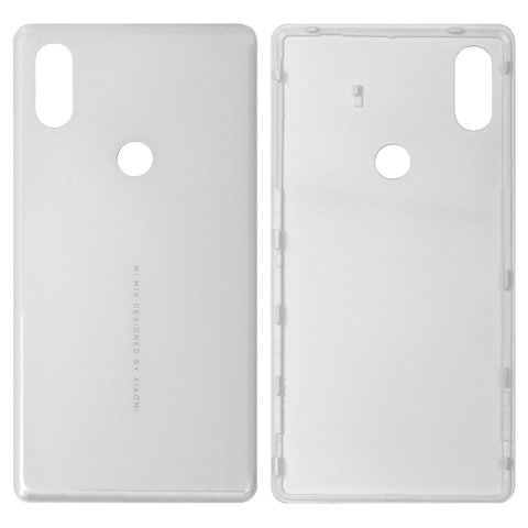 Задняя панель корпуса для Xiaomi Mi Mix 2S, белая, M1803D5XA