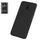 Чехол Nillkin Synthetic fiber для OnePlus 6T, черный, Ultra Slim, пластик, #6902048167766