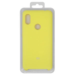Чохол для Xiaomi Redmi Note 6 Pro, жовтий, Original Soft Case, силікон, lemonade 65 , M1806E7TG, M1806E7TH, M1806E7TI