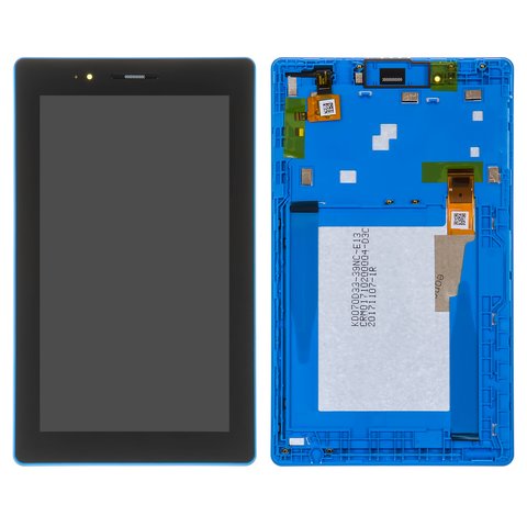 Дисплей для Lenovo Tab 3 TB3 710F Essential, синий, с рамкой