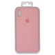 Чехол для iPhone X, iPhone XS, розовый, Original Soft Case, силикон, pink (12)