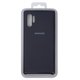 Чохол для Samsung N975F Galaxy Note 10 Plus, чорний, синій, Original Soft Case, силікон, dark blue (08)