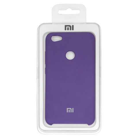 Чехол для Xiaomi Redmi Note 5A Prime, фиолетовый, Original Soft Case, силикон, violet 64 