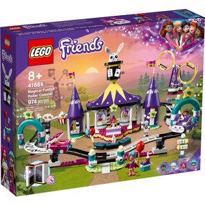 Конструктор LEGO Friends Магічні американські гірки на ярмарку 41685 