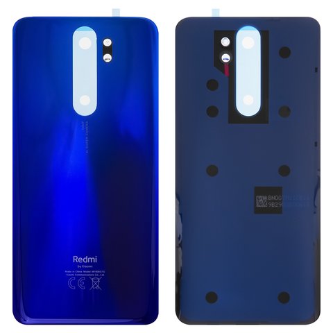 Задняя панель корпуса для Xiaomi Redmi Note 8 Pro, синяя, Original, M1906G7I, M1906G7G