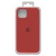 Чохол для Apple iPhone 13, червоний, Original Soft Case, силікон, red (14) full side