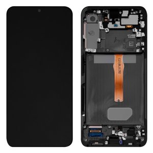 Дисплей для Samsung S906B Galaxy S22 Plus 5G, черный, с рамкой, Original PRC 