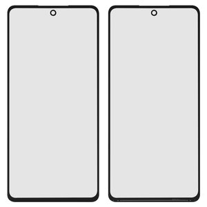 Скло корпуса для Samsung G780 Galaxy S20 FE, G781 Galaxy S20 FE 5G, чорне