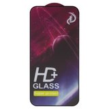 Защитное стекло для Apple iPhone 14 Pro Max, совместимо с чехлом, Full Glue, (без упаковки), черный