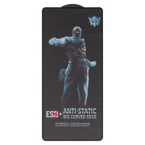 Защитное стекло All Spares для Samsung N980F Galaxy Note 20, N981 Galaxy Note 20 5G, совместимо с чехлом, Full Glue, черный
