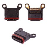 Коннектор зарядки для Google Pixel 3, Pixel 3 XL, Pixel 3a, Pixel 3a XL, 24 pin, USB тип-C
