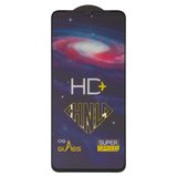 Защитное стекло HD+ для Samsung A065 Galaxy A06, 0,33 мм 9H, совместимо с чехлом, Full Glue, черный