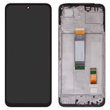 Дисплей для Xiaomi Redmi 13, черный, с рамкой, (Box)