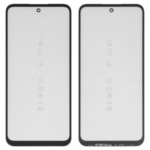 Стекло корпуса G+OCA PRO для Motorola Moto G31 XT2173 3, Moto G41 XT2167 2 , Moto G71 5G XT2169 1, с OCA пленкой, черное