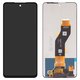 Дисплей для Tecno Pop 8, Spark 20 (KJ5), Spark 20C (BG7), Spark Go (2024) (BG6); Infinix Hot 40i (X6528B), Smart 8 (X6525), черный, без рамки, Original (PRC), BV066G3M-L0A-XM00
