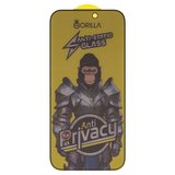 Захисне скло Gorilla для Apple iPhone 17 Pro Max, сумісне з чохлом, Full Glue, Anti-Static, Anti-Peeping, чорний