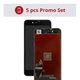 LCD compatible with Apple iPhone 7 Plus, (black, with frame, AAA, Tianma, 5 pcs promo set)