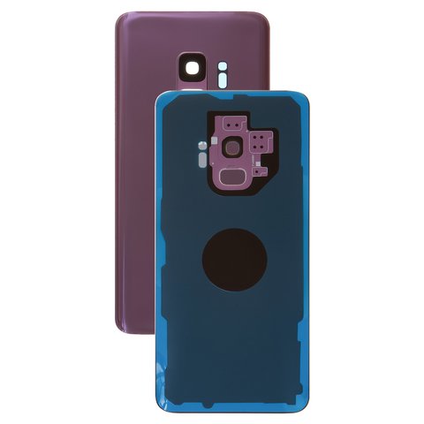 Housing Back Cover compatible with Samsung G960F Galaxy S9, purple, with camera lens, full set, Original PRC , lilac purple 