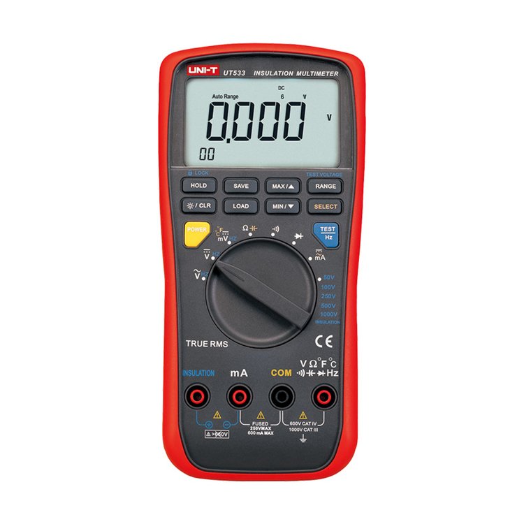 Insulation Tester UNI-T UT533 - All Spares