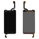 LCD compatible with HTC X920e Butterfly, (black, without frame)