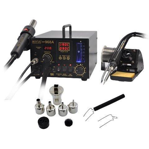 Hot Air Soldering Station AOYUE Int968A+