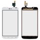 Touchscreen compatible with LG P715 Optimus L7 II, (white)