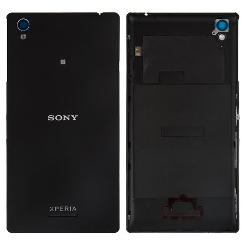 Housing Back Cover compatible with Sony D5102 Xperia T3, D5103 Xperia T3, D5106 Xperia T3, black 