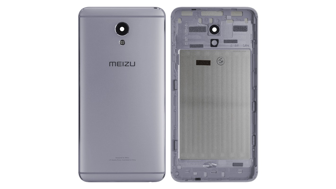 swap Carcasa tapa trasera color gris para Meizu M5 Note 