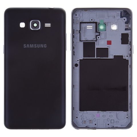 Housing compatible with Samsung G532 Galaxy J2 Prime, black 