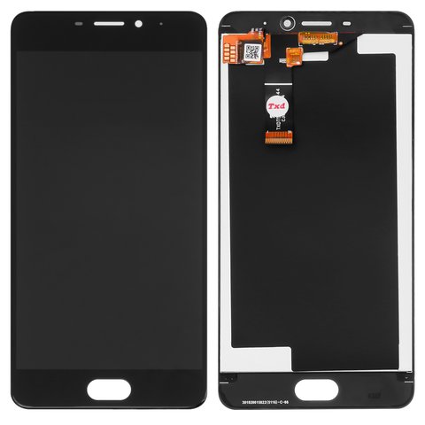 Pantalla LCD puede usarse con Meizu M6, negro, sin marco, Original PRC , M711H