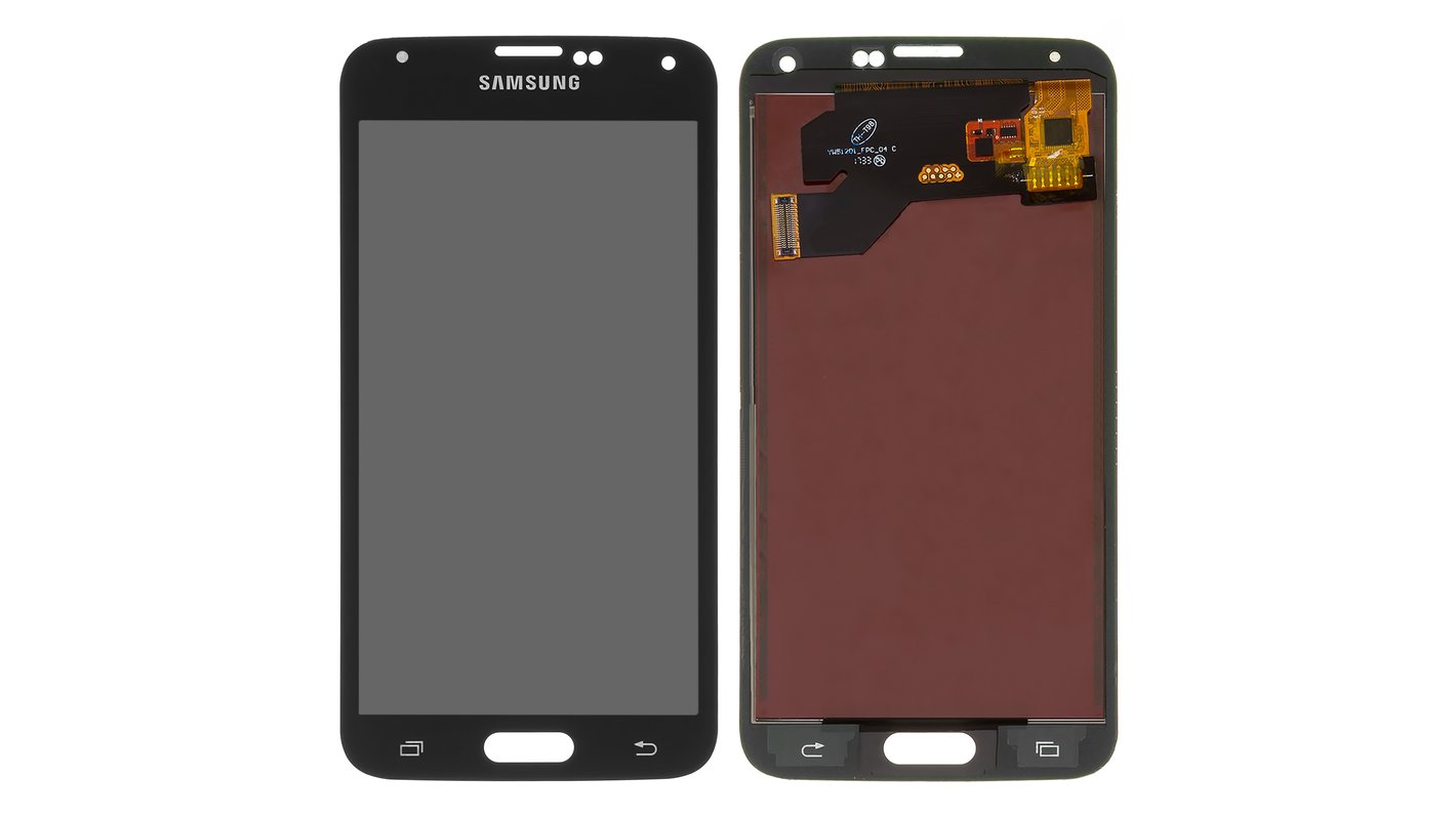 Pantalla Táctil LCD Display Compatible Para Samsung Galaxy S5 G900F i9600 NEGRO 