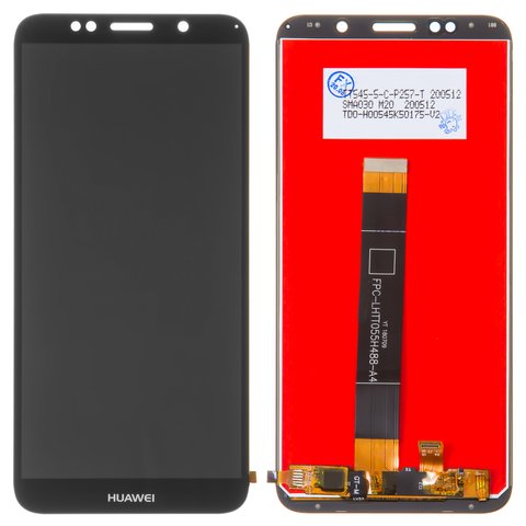LCD compatible with Huawei Honor 7A 5,45", Honor 7s, Honor Play 7, Y5 2018 , Y5 Prime 2018 , black, grade B, without frame, Copy, DUA L22  