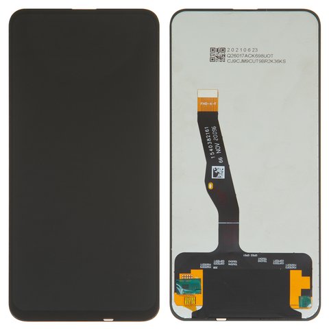 Дисплей для Huawei P Smart Z, черный, класс B, без рамки, Сopy