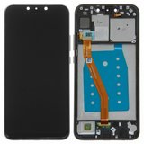 Pantalla LCD puede usarse con Huawei Nova 3i, P Smart Plus, negro, con marco, Original (PRC)
