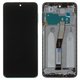 LCD compatible with Xiaomi Redmi Note 9 Pro, Redmi Note 9S, (green, with frame, Original (PRC), M2003J6B2G, M2003J6A1G)