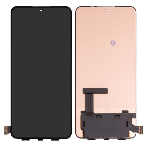 LCD compatible with Xiaomi 12T, 12T Pro; Samsung, black, without frame, High Copy, OLED , 22071212AG, 22081212UG, 22081212G 