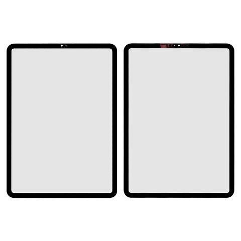 Housing Glass compatible with iPad Pro 11 2018, iPad Pro 11 2020, black 