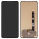 LCD compatible with Motorola Moto G52, Moto G71S, Moto G72 XT2255, Moto G82 XT2225, (black, without frame, High Copy, (OLED))