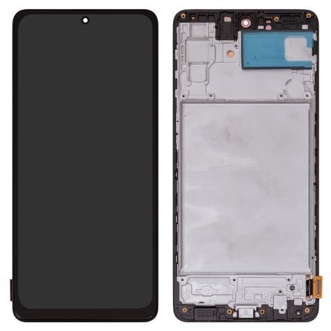 Дисплей для Samsung M515 Galaxy M51, черный, с рамкой, High Copy, OLED 