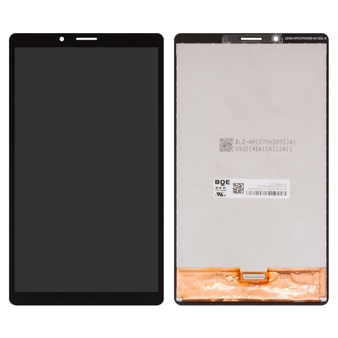 LCD compatible with Lenovo Tab M7 3th Gen , black, without frame, High Copy, TB 7306X 
