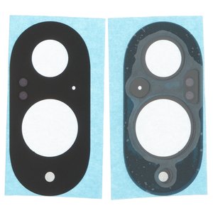 Camera Lens compatible with Google Pixel 9, black, without frame 