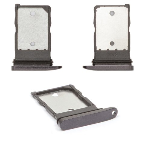 SIM Card Holder compatible with Google Pixel 9, black, obsidian 
