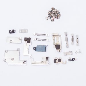 Screw compatible with iPhone 6S Plus, full set, with clamping plates 