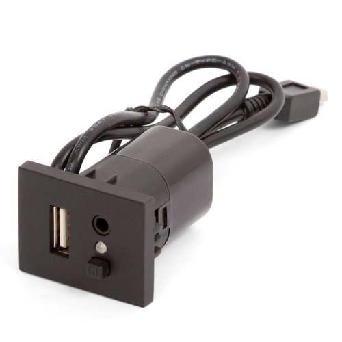 Modulo para conectar los dispositivos USB en los coches Ford 6000CD MP3+USB (negro)