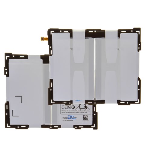 Battery EB BT595ABE compatible with Samsung T590 Galaxy Tab A 10.5 Wi Fi, T595 Galaxy Tab A 10.5 LTE, Li ion, 3.8 V, 7300 mAh, Original PRC
