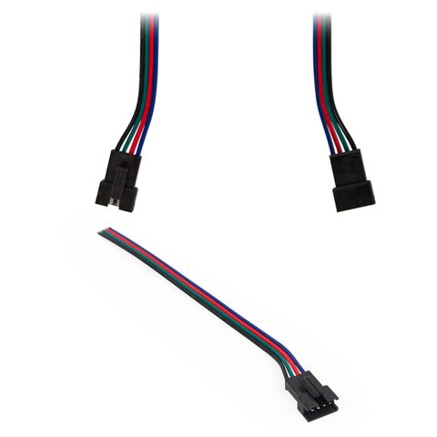 JST 4 pin Female Connecting Cable for RGB SMD 5050,  WS2813 LED Strips