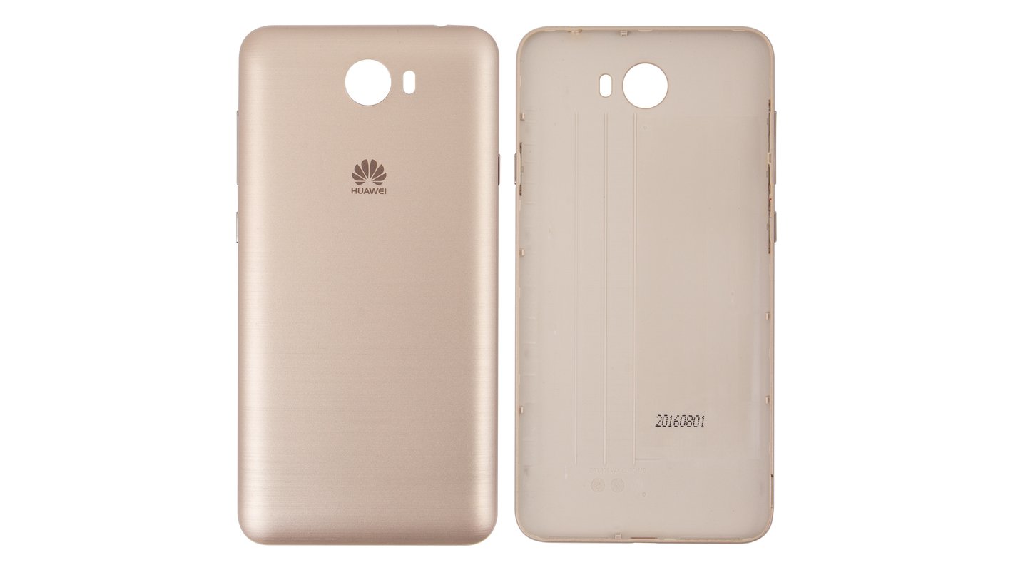 Faculteit Baleinwalvis Transplanteren Housing Back Cover compatible with Huawei Y5 II, (golden, with side button)  - GsmServer